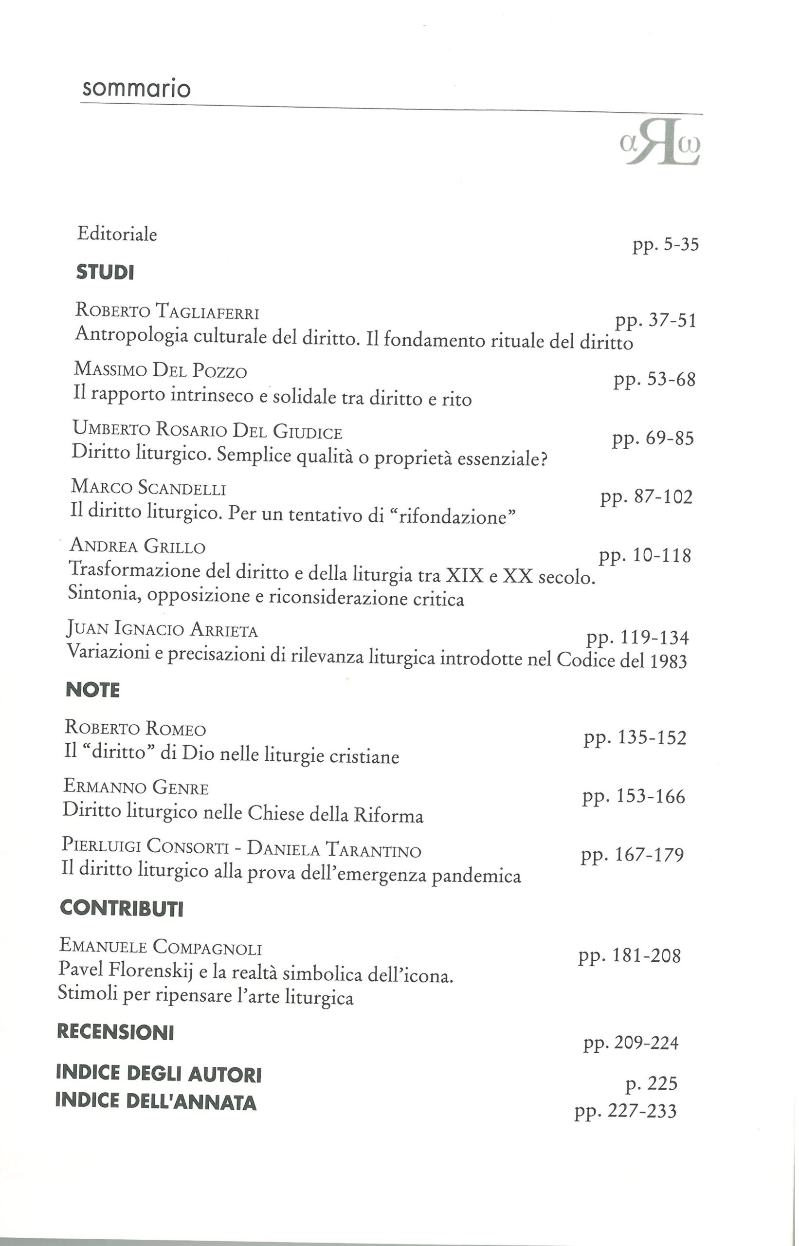 Il rito e il diritto. Quale relazione? (RL 4/2021) - immagine 2