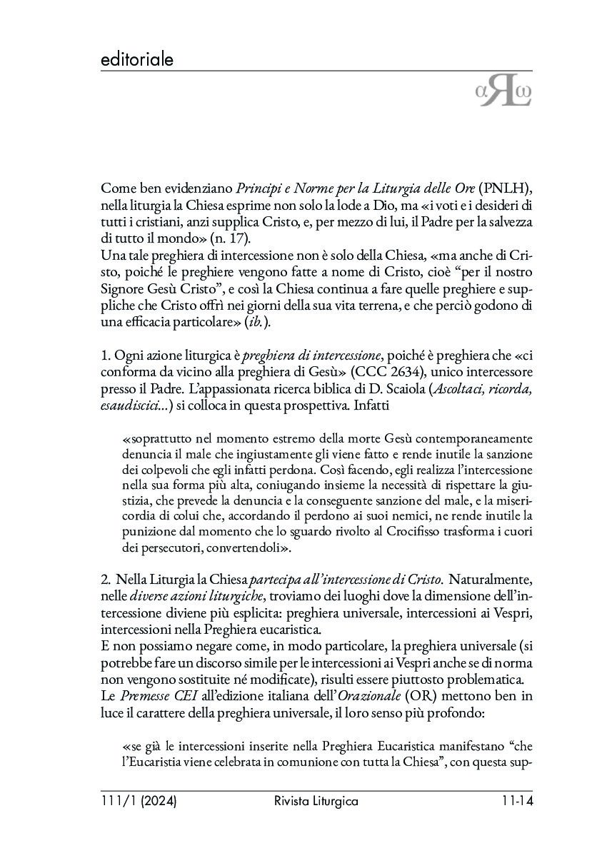 Liturgia e intercessione (RL 1/2024) - immagine 9