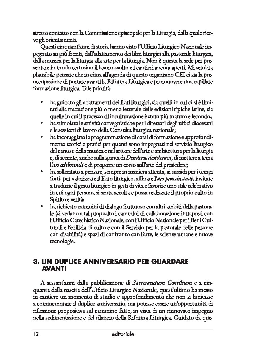 La liturgia a sessant'anni da Sacrosanctum Concilium (RL 2/2024) - immagine 12