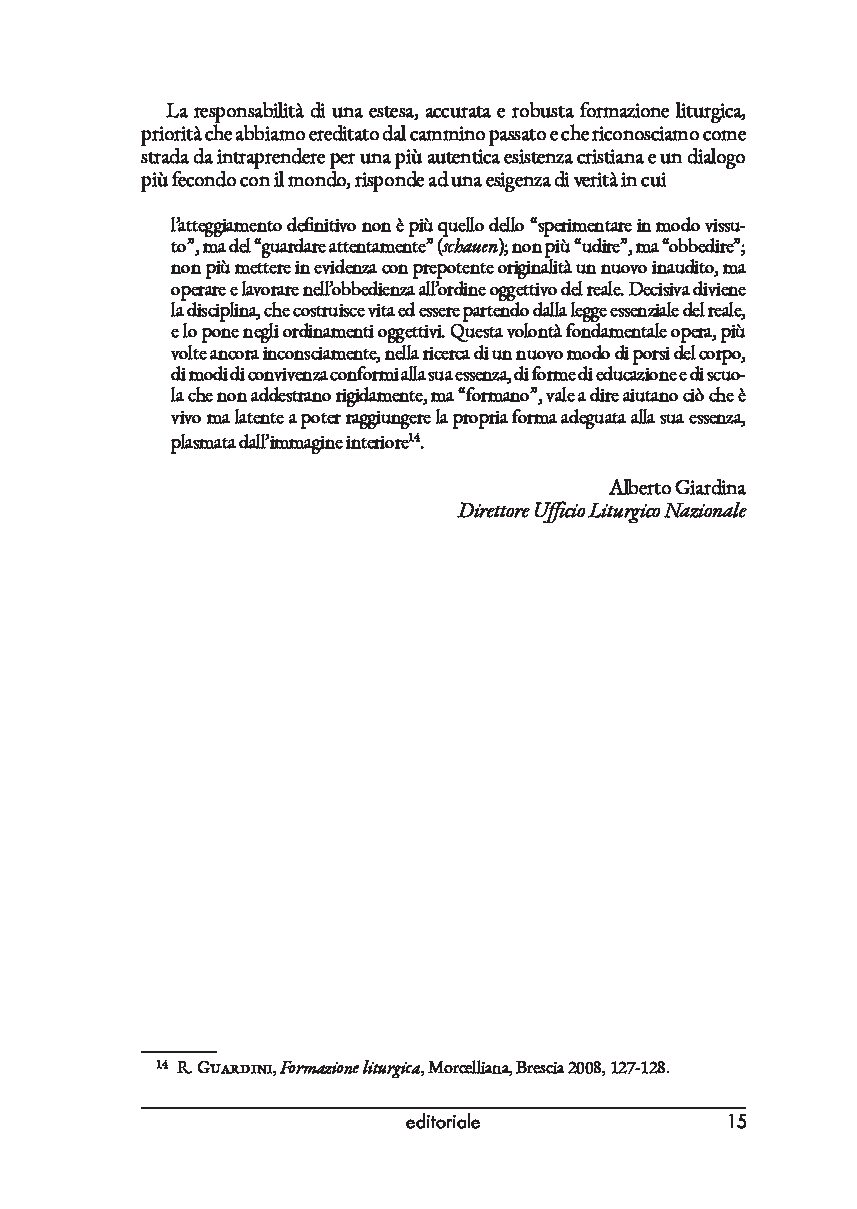La liturgia a sessant'anni da Sacrosanctum Concilium (RL 2/2024) - immagine 15
