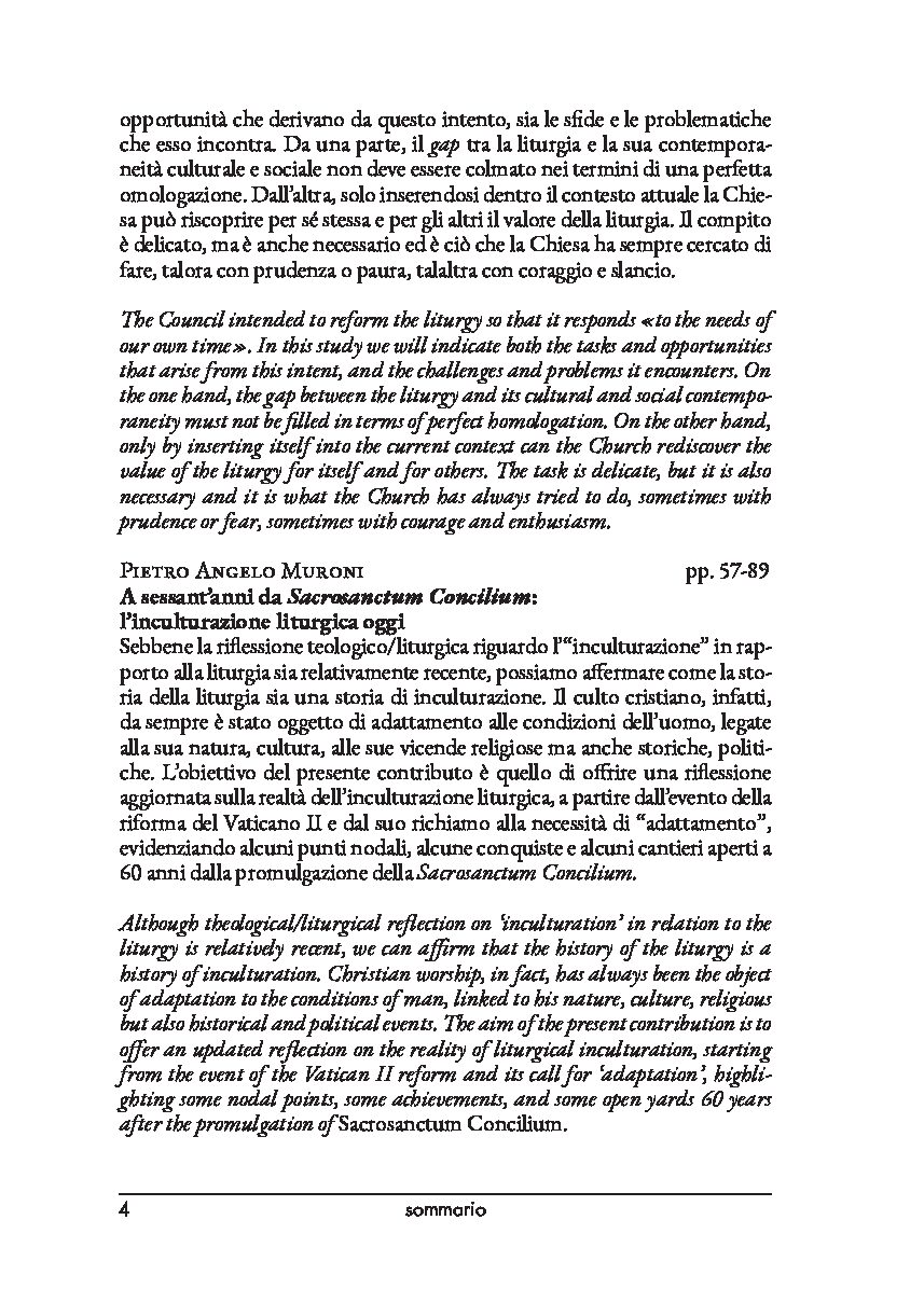 La liturgia a sessant'anni da Sacrosanctum Concilium (RL 2/2024) - immagine 4