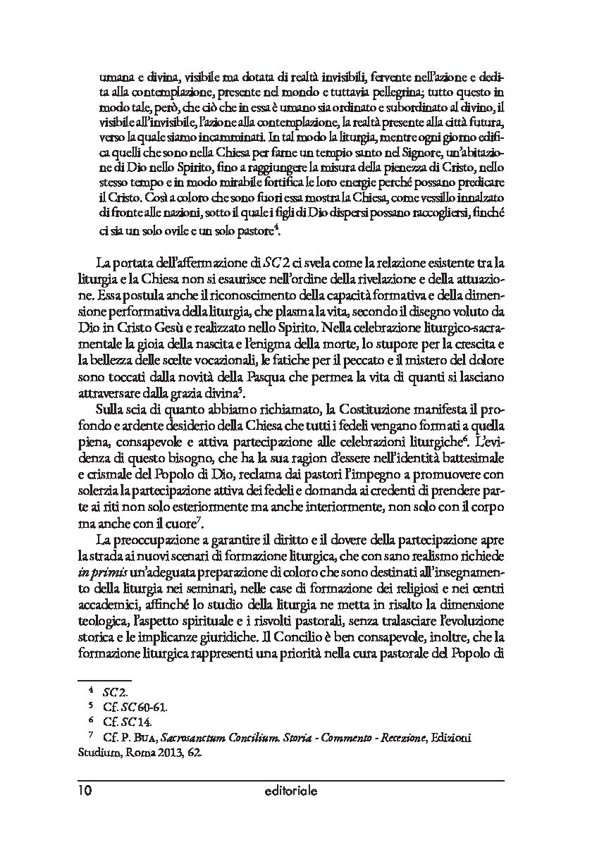 La liturgia a sessant'anni da Sacrosanctum Concilium (RL 2/2024) - immagine 10