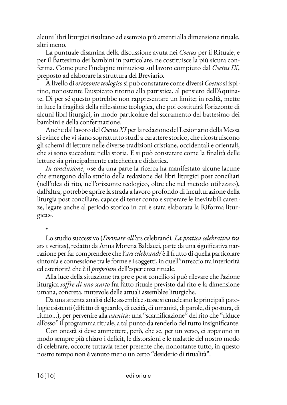 Liturgia in crisi? (RL 1/2026) - immagine 17
