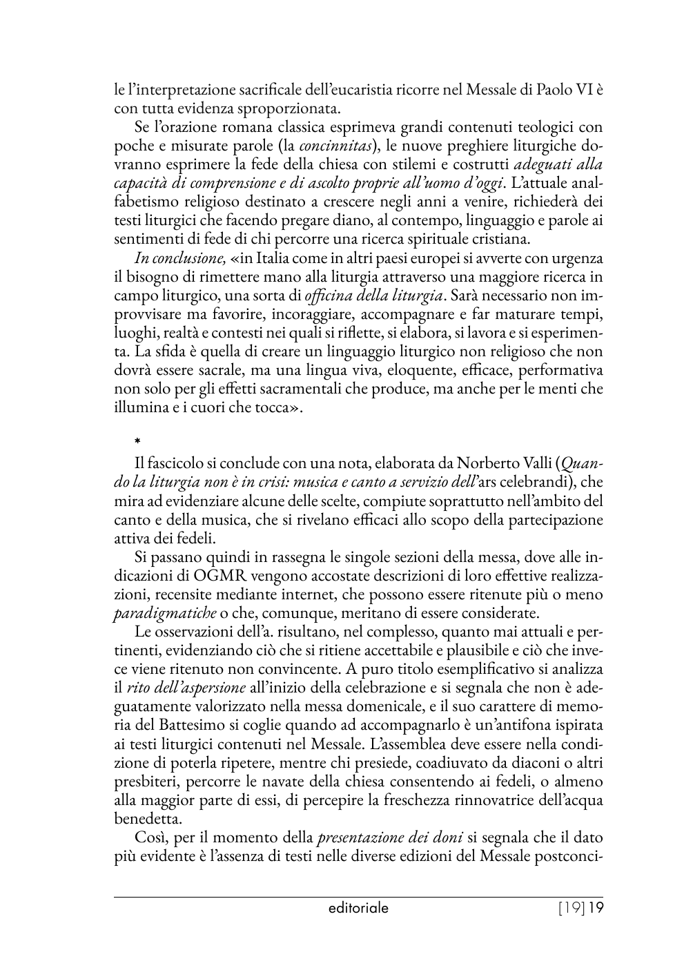 Liturgia in crisi? (RL 1/2026) - immagine 20